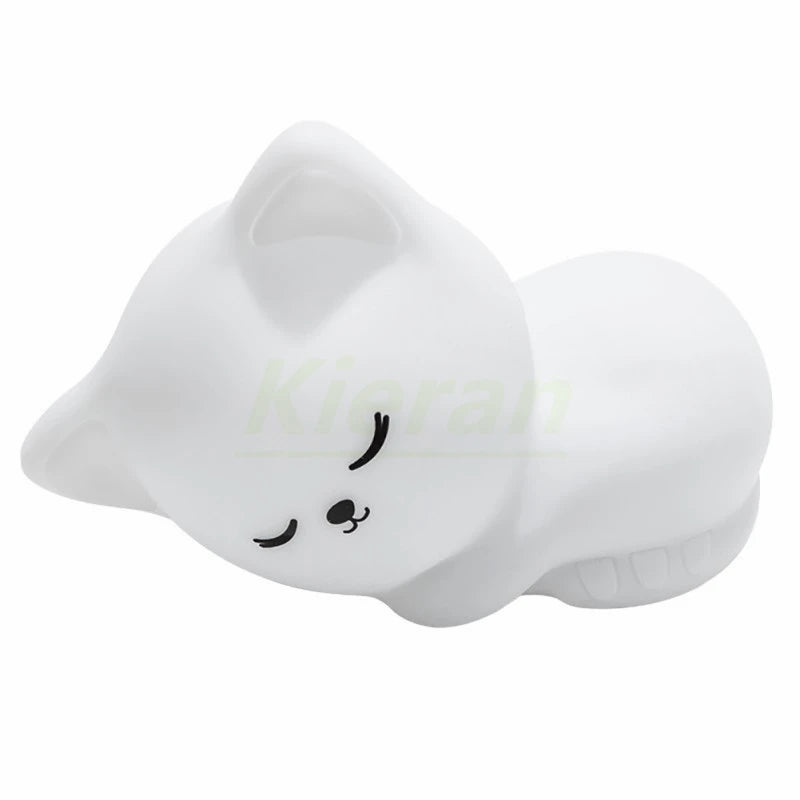 Soft Silicone Cat LED Night Light