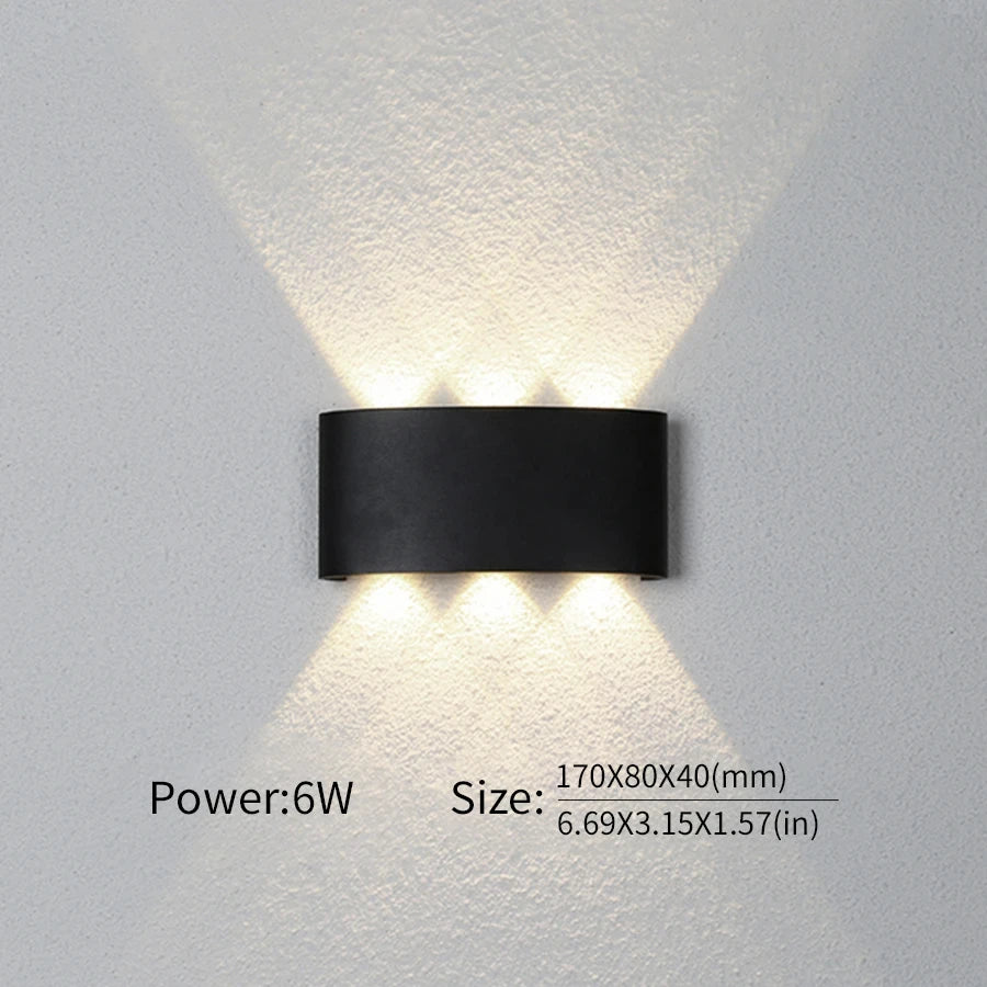 LED Motion Sensor Wall Lamp