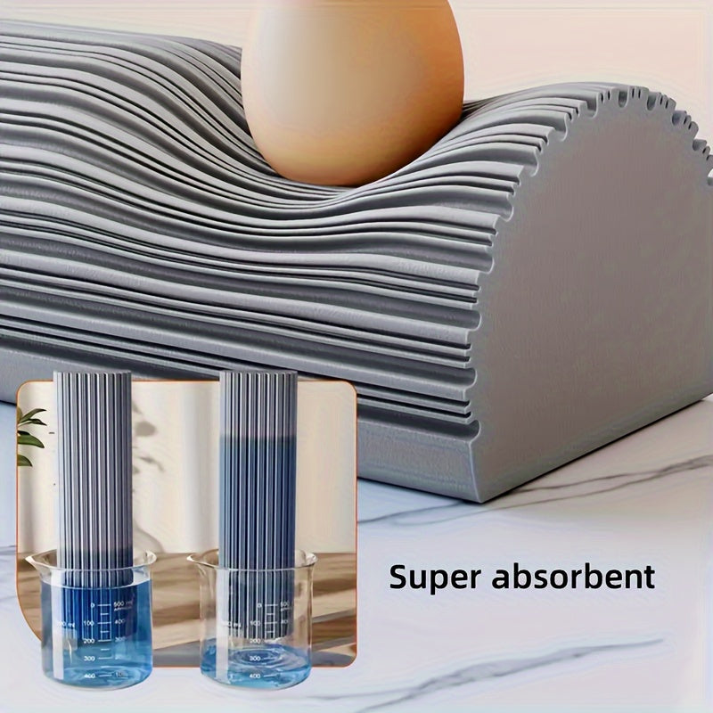 Double-Fold Sponge Mop – Hands-Free C