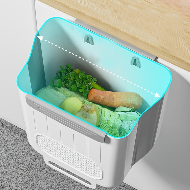 Wall-Mounted Kitchen Trash