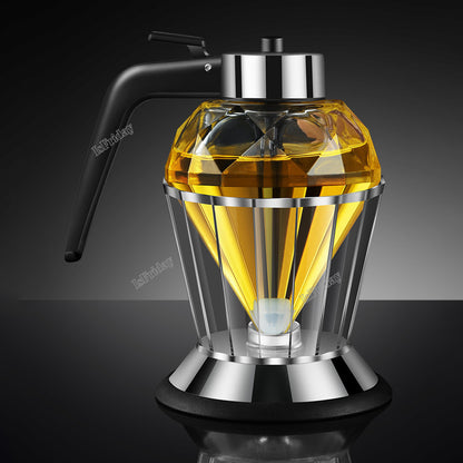 200ml Honey Dispenser with Stand Diamond