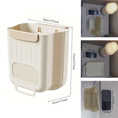 Wall-Mounted Kitchen Trash