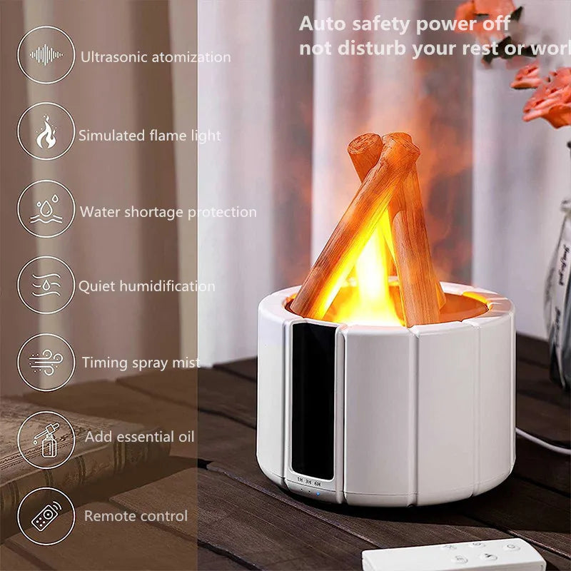 H9 Remote Control USB Air Humidifier Aroma Diffuser Light Home Essential Oil Fragrance Perfume Machine