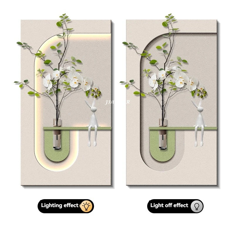 Hydroponic Green Plant LED Wall Light