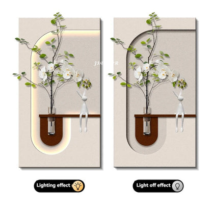 Hydroponic Green Plant LED Wall Light