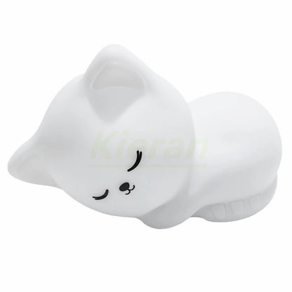 Soft Silicone Cat LED Night Light