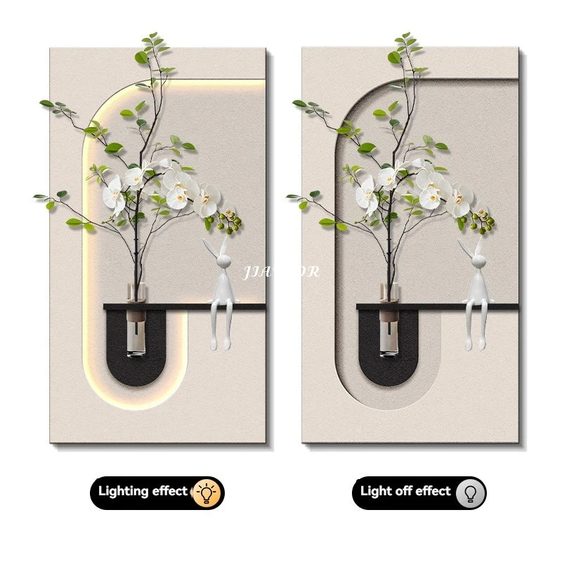 Hydroponic Green Plant LED Wall Light