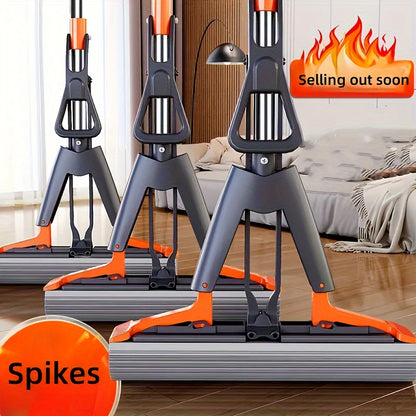 Double-Fold Sponge Mop – Hands-Free C