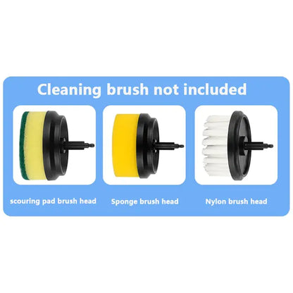 Electric Cordless Cleaning Brush – 3 Brush Heads