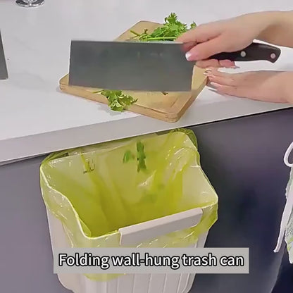 Wall-Mounted Kitchen Trash